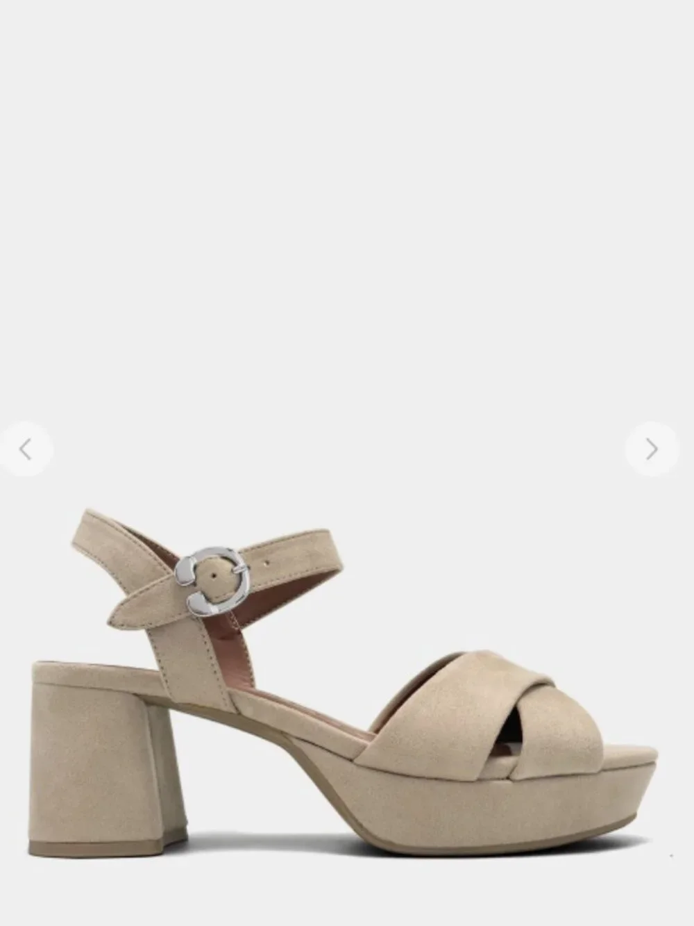 Aerosoles Cosmos Platform Heel Dune (Nude color) Size 9.5W